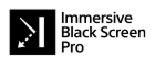 Logo Immersive Black Screen Pro