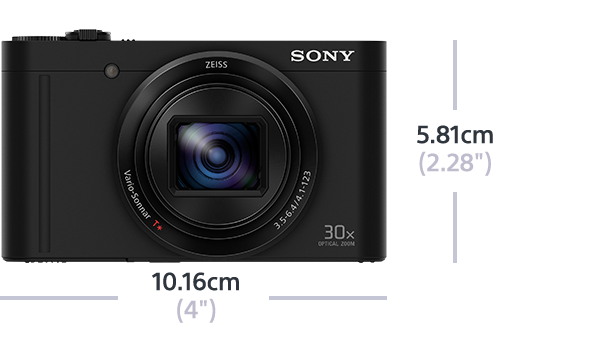 Small Super Zoom Camera with WiFi and Flip Screen | DSC-WX500