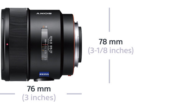 SAL24F20Z | α Lenses | Sony Indonesia